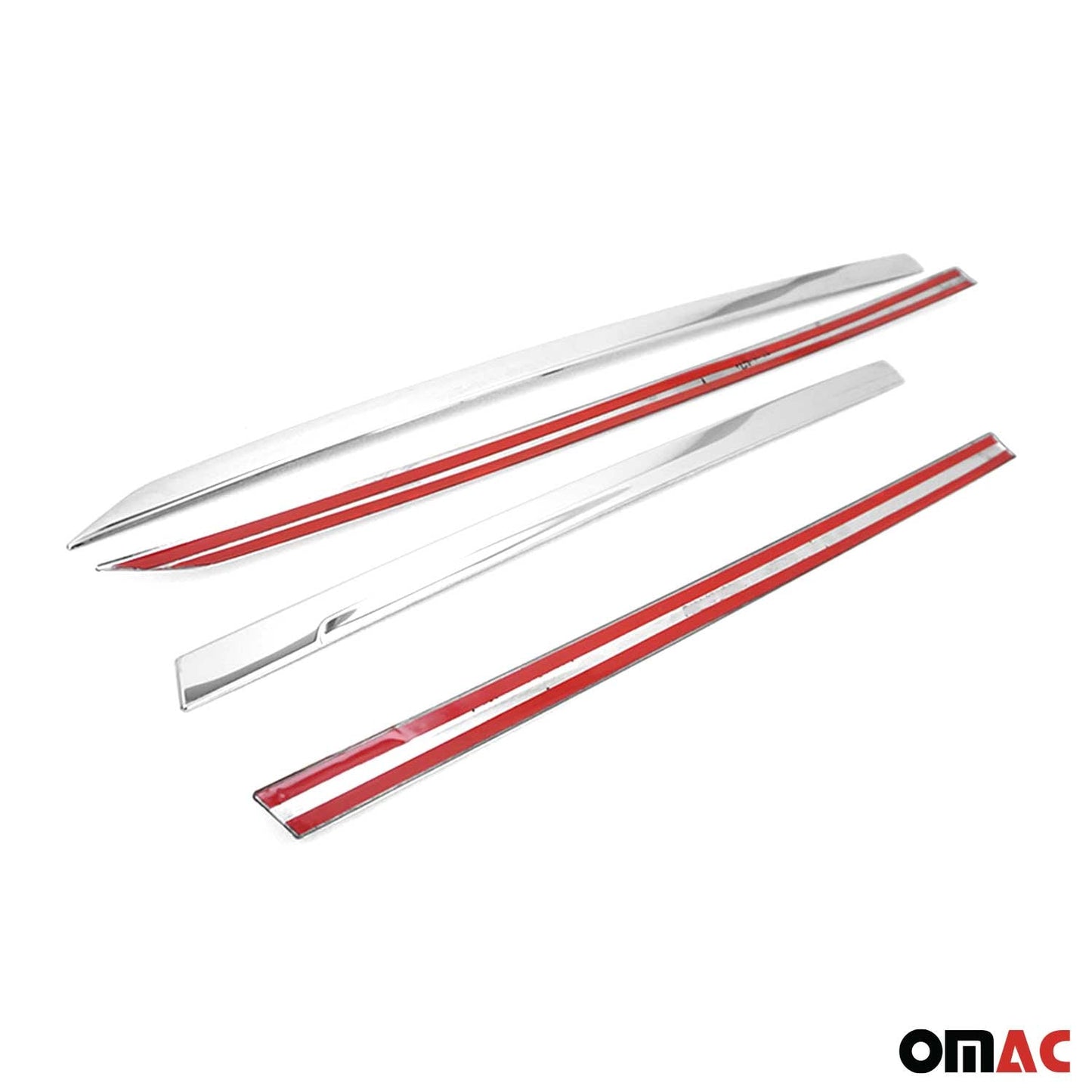 Seitentürleiste Türschutzleisten für VW Tiguan mk2 2016-2020 Pre-FL Chrom 4tlg