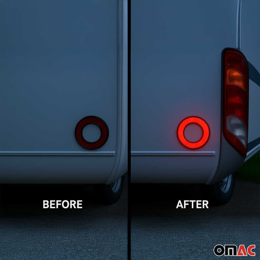 HELLA Rückstrahler Beleuchtung 8RA 008 405-001 Hinten Links, Hinten Rechts 98mm