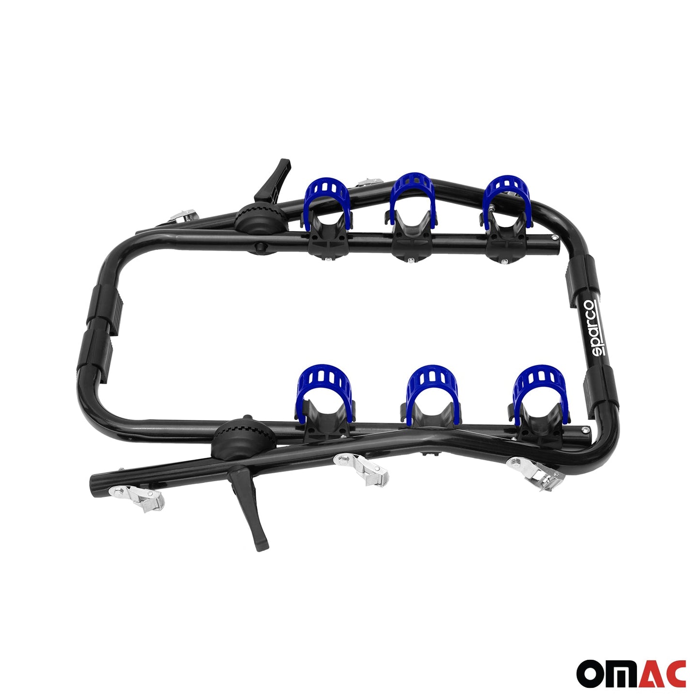 SPARCO Universell Fahrradträger Heckträger für 3 Fahrrad Kofferraumträger Halter