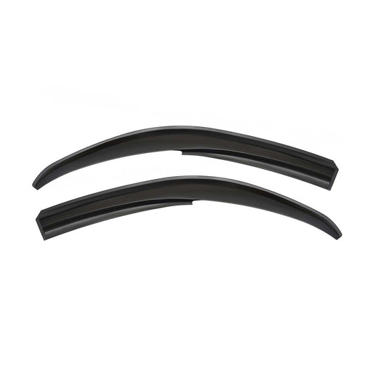 2x Deflectoare de vânt, deflectoare de ploaie pentru Fiat Doblo 2000-2010, acrilice, închise la culoare