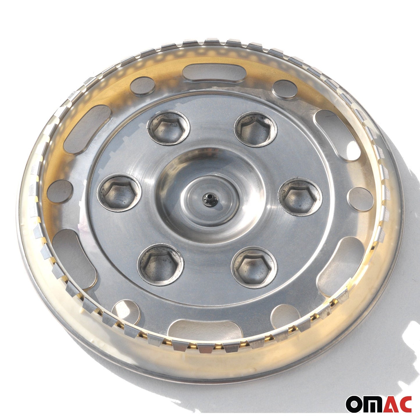 4x Radkappen Radzierblenden Radblenden 16" für Ford Stahl Silber