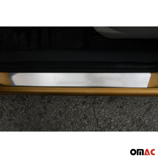 Ornamente prag ușă pentru Citroen Xsara 1998-2003, oțel inoxidabil, argintiu, set 2 piese