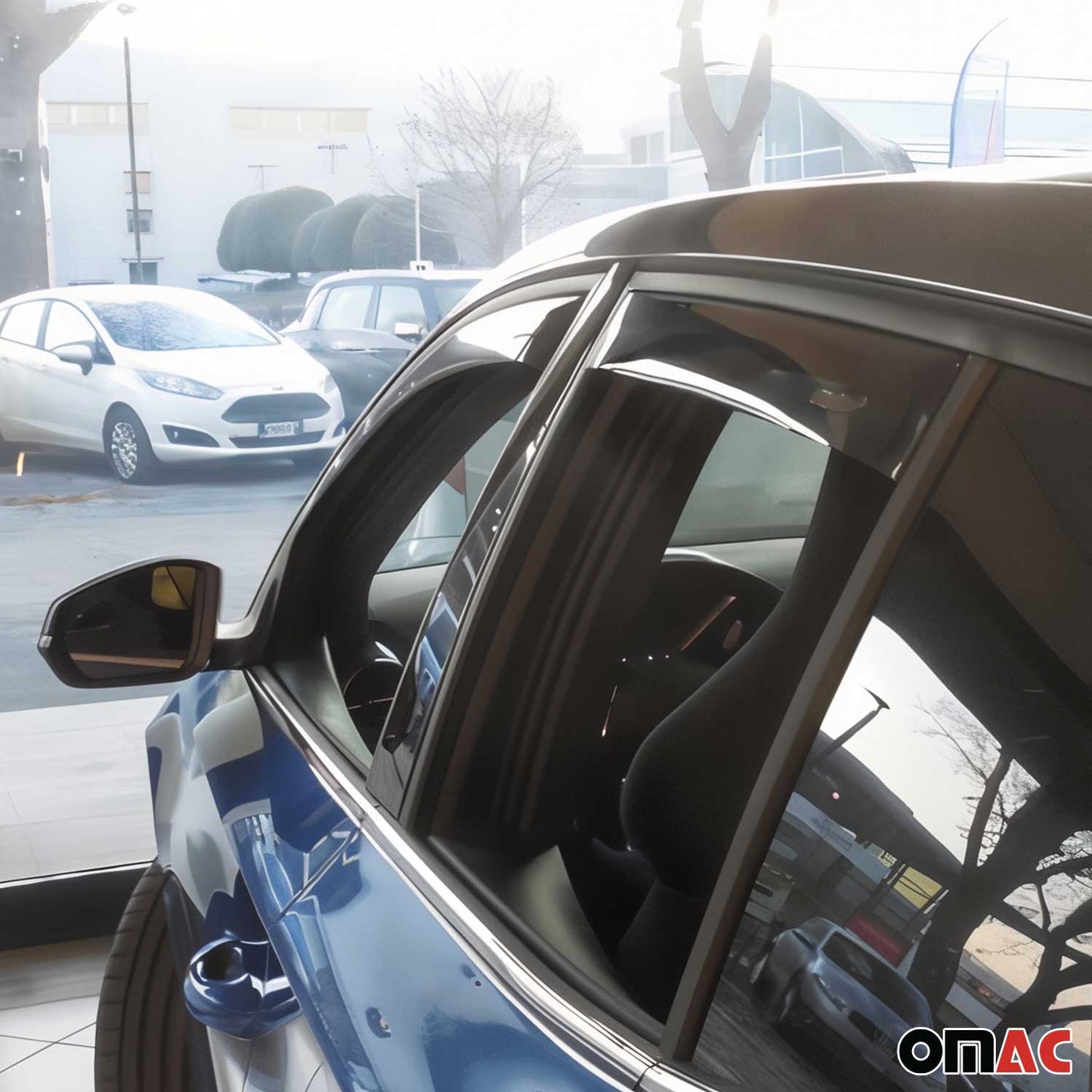 Windabweiser Regenabweiser Satz für Skoda Fabia 4 2021-2023 Windschutz 4x