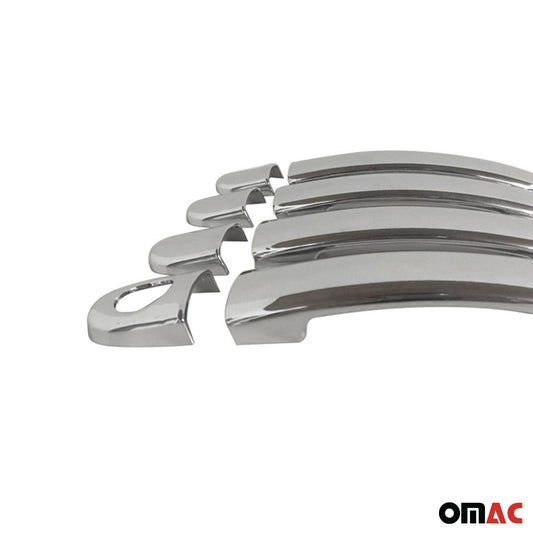 Türgriff Blende Türgriffkappen für VW Tiguan 2007-2016 Chrom ABS Silber 8x