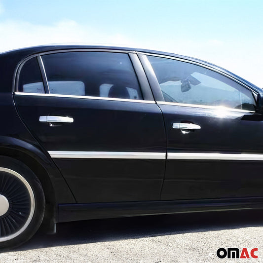 Türgriff Blende Türgriffkappen für Opel Signum 2003-2008 4-Tür Edelstahl 8x