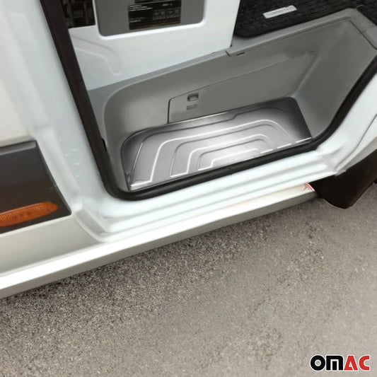 Ornamente prag ușă pentru Mercedes Sprinter W907 2018-2025, oțel inoxidabil, 3x