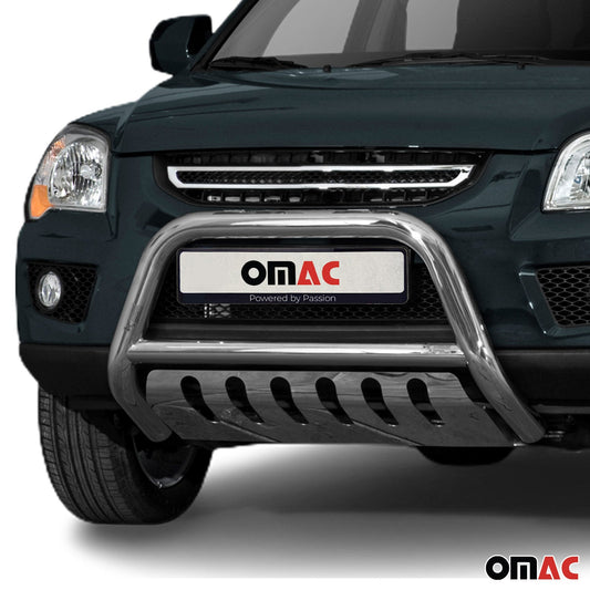 Bară de protecție/buton față pentru Kia Sportage 2008-2010 cu ABE (omologare de tip germană) oțel inoxidabil argintiu