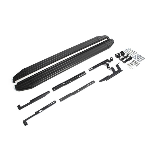 Trittbretter Seitenschweller für Mazda CX-5 2011-2017 Alu Schwarz ABE