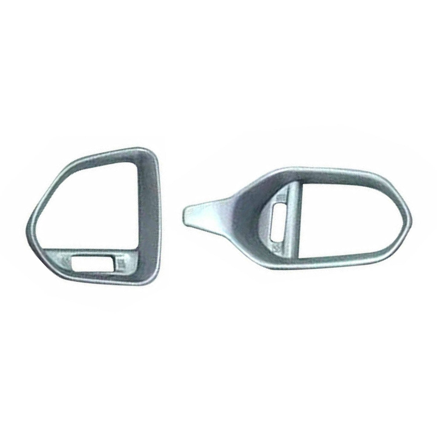 Lüftungs Rahmen Lüftungsrahmen für Jeep Renegade 2014-2024 Chrom ABS Silber 2tlg