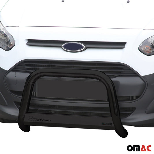 Bară de protecție/buton față pentru Ford Transit Connect 2013-2018 ø63 oțel negru