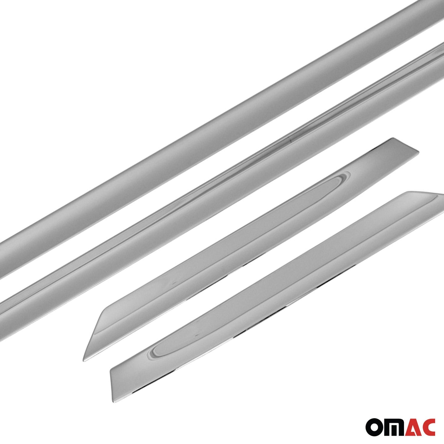 Listwa ochronna na drzwi boczne, listwa ochronna na drzwi do Nissana Qashqai J10 2006-2014, stal nierdzewna, 4x