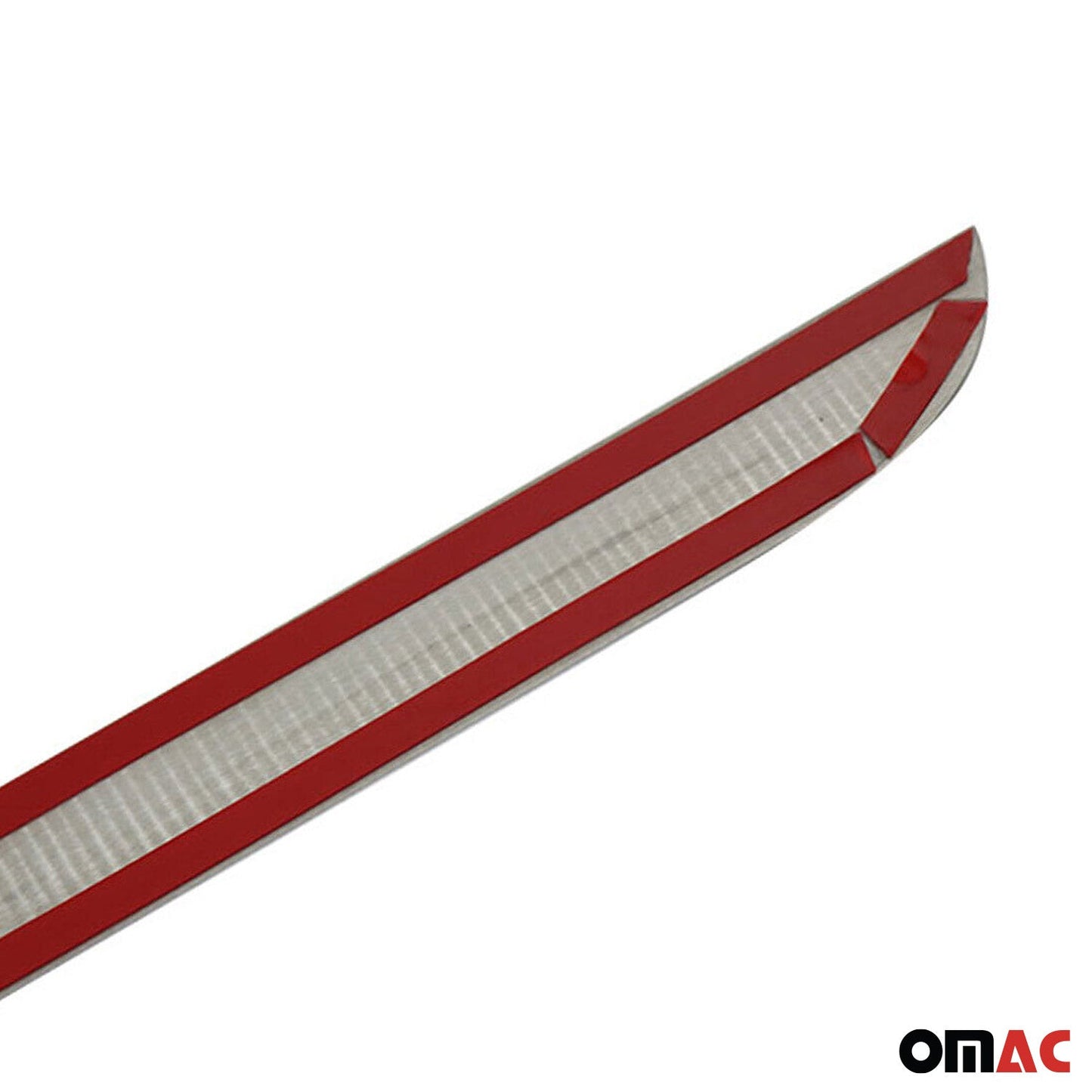 Bandă decorativă portbagaj, bandă decorativă spate pentru Fiat 500C 2007-2015, oțel inoxidabil, cromat