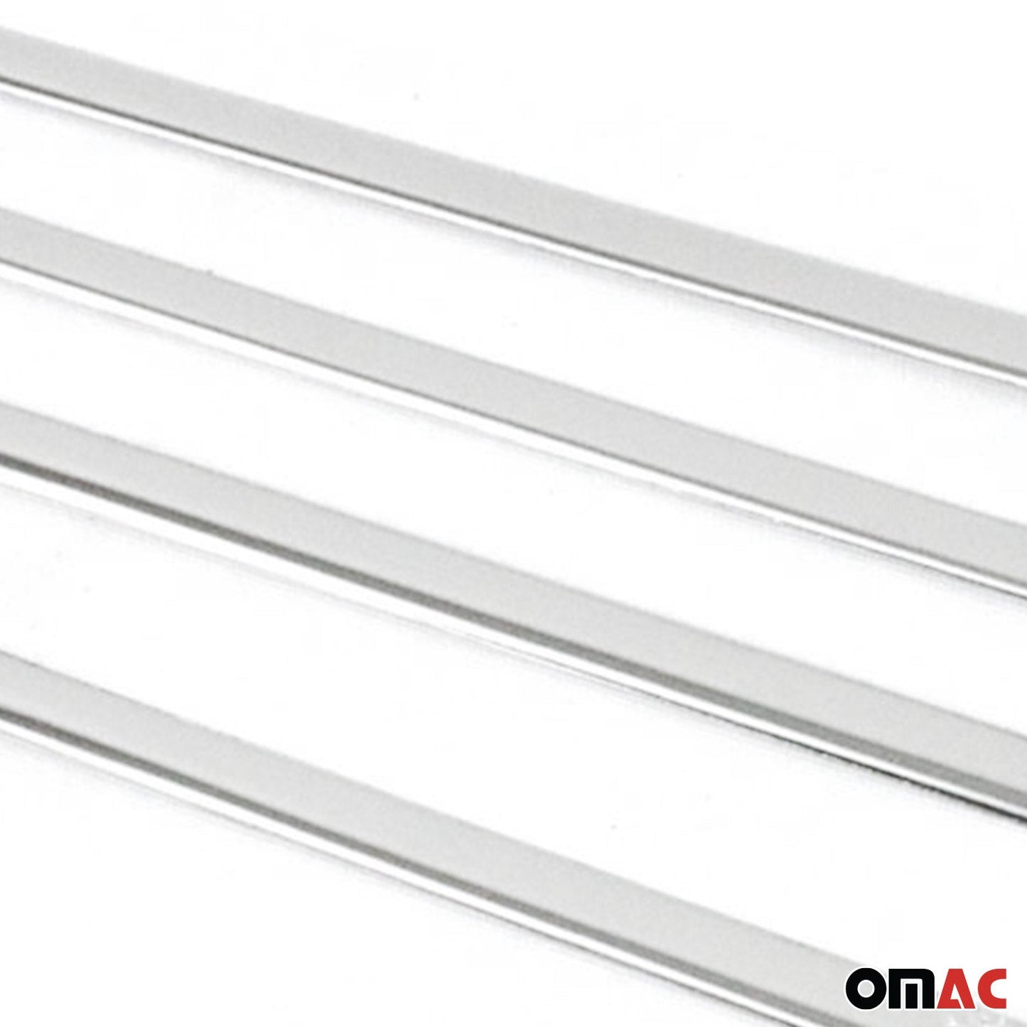 Benzi decorative pentru geamuri Hyundai i20 2008-2014, oțel inoxidabil cromat, 4 bucăți