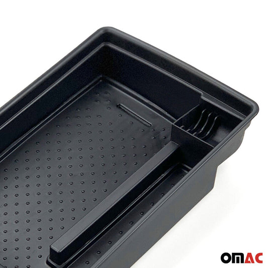 Armauflage Ablagebox Zentrale Storage-Box für VW Jetta 2010-2014 ABS Schwarz