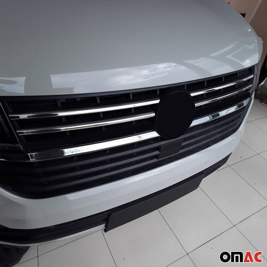 Grilă radiator VW T6.1 Transporter 2019-2024, crom, 4 benzi