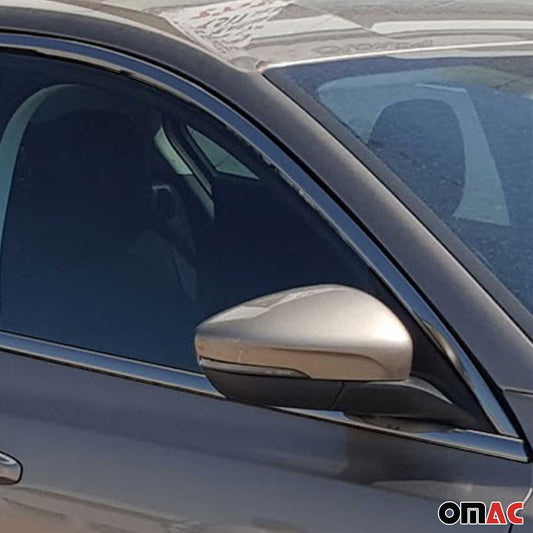 Fensterleisten Zierleisten für Ford Focus 2018-2021 Edelstahl Dunkel 8tlg