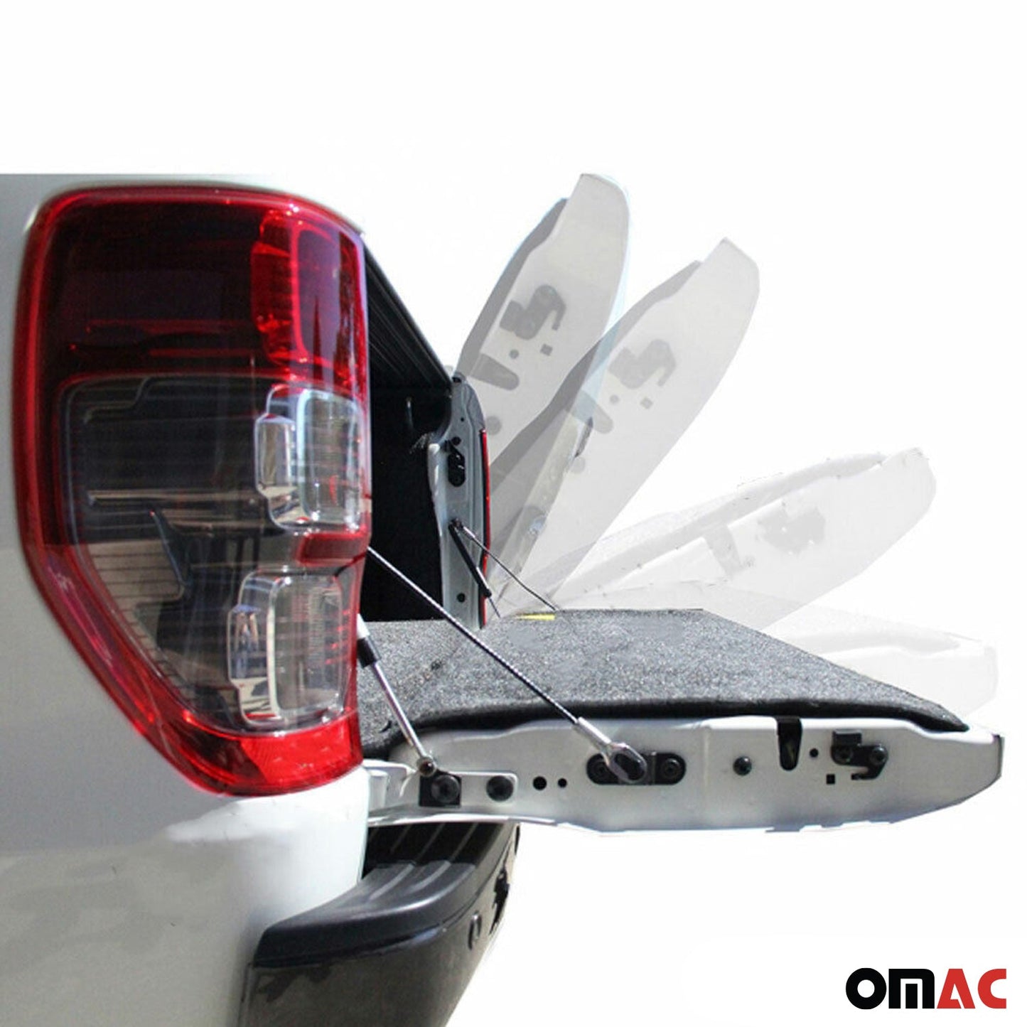 2x Amortizoare hayon cu gaz pentru Toyota Hilux 2015-2025 oțel