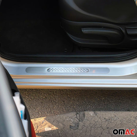 Ornamente prag uși pentru Opel Frontera OV24 2024-2025, oțel inoxidabil, argintiu