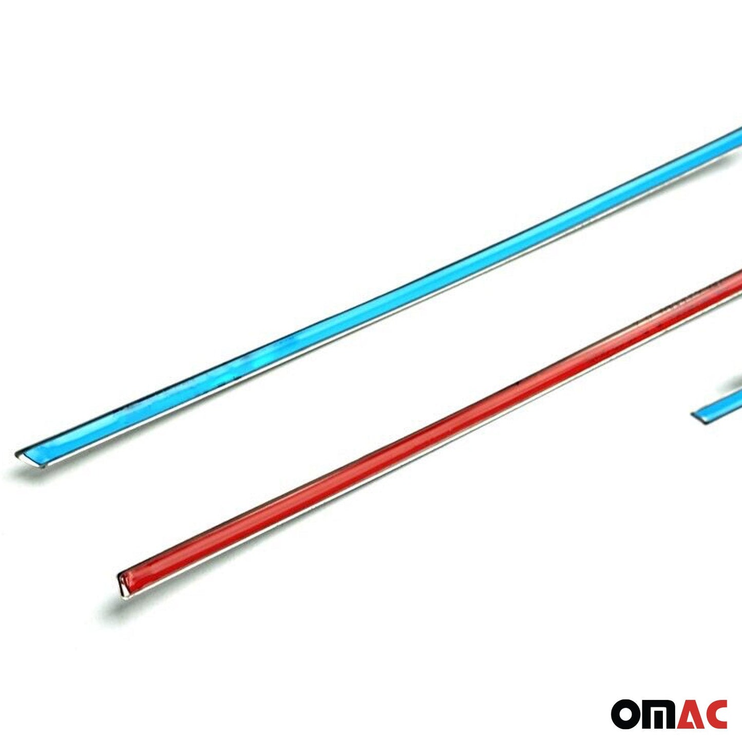 Kühlergrill Leisten Grillleisten für VW Amarok 2010-2016 Edelstahl Silber 4tlg