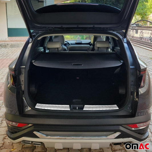 Protecție prag bară de protecție interioară pentru Hyundai Tucson 2021-2025, oțel inoxidabil, set 2 piese