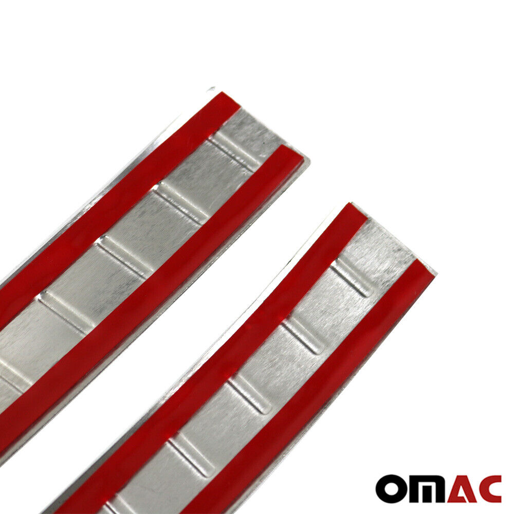 Protecție prag bară de protecție interioară pentru Opel Crossland X 2017-2021, oțel inoxidabil, set 2 piese