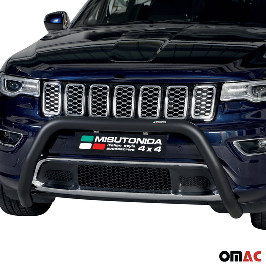 Bară de protecție/buton față pentru Jeep Grand Cherokee 2013-2017 ø76 oțel negru