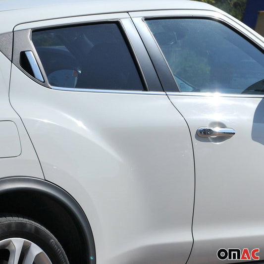 Türgriffe Blende Heckleiste Spiegelkappen für Nissan Juke 2010-2019 Chrom Satz