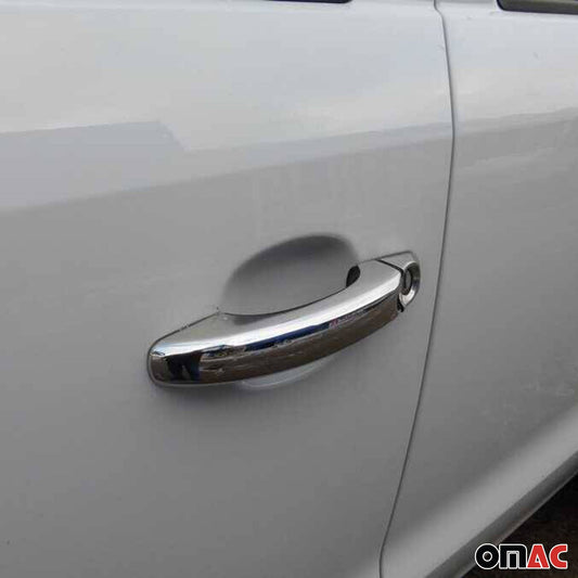 Türgriff Blende Türgriffkappen für VW Touareg 2002-2010 Edelstahl Silber 8tlg