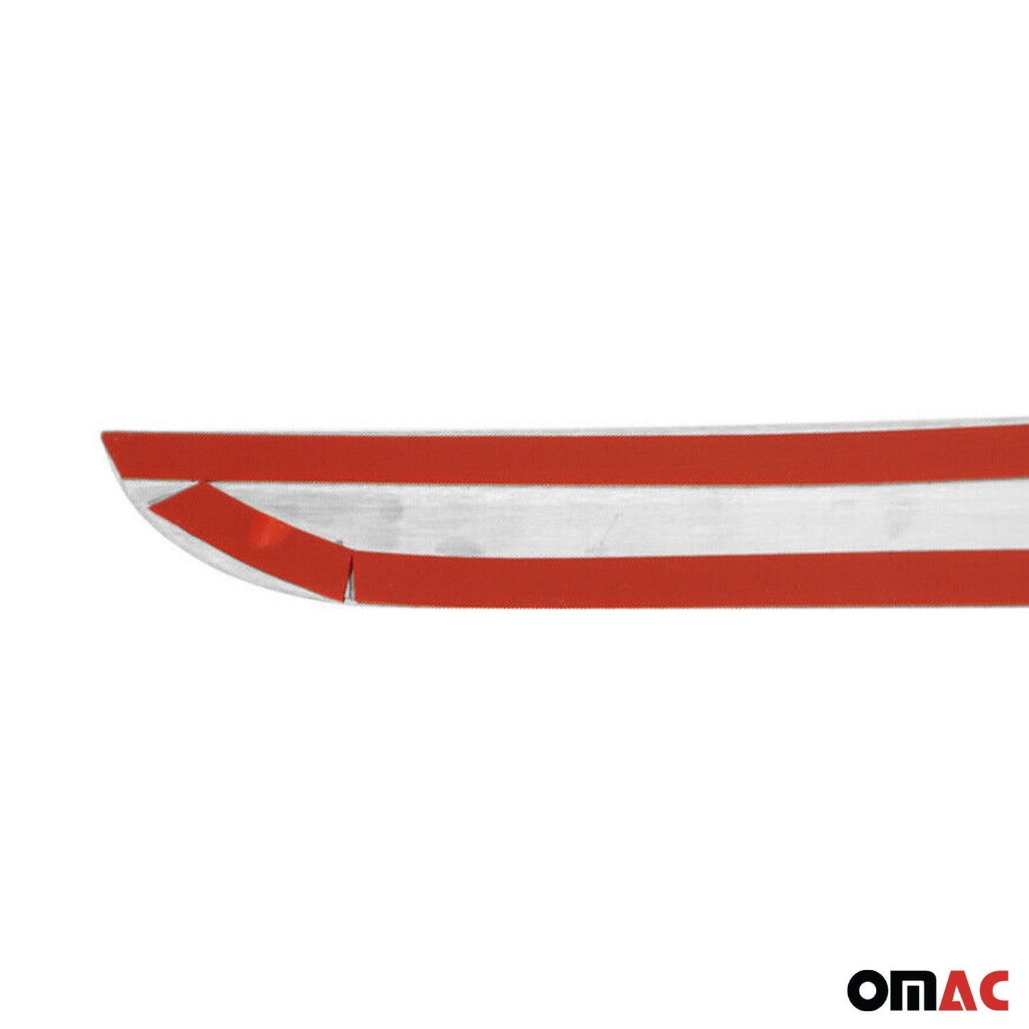 Bandă decorativă portbagaj, bandă decorativă spate pentru Smart ForTwo 453 2014-2020, oțel inoxidabil cromat