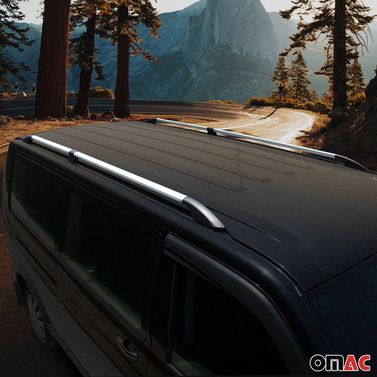 Dachreling Dachgepäckträger für Opel Combo E 2019-2025 L2 Langer Alu Grau