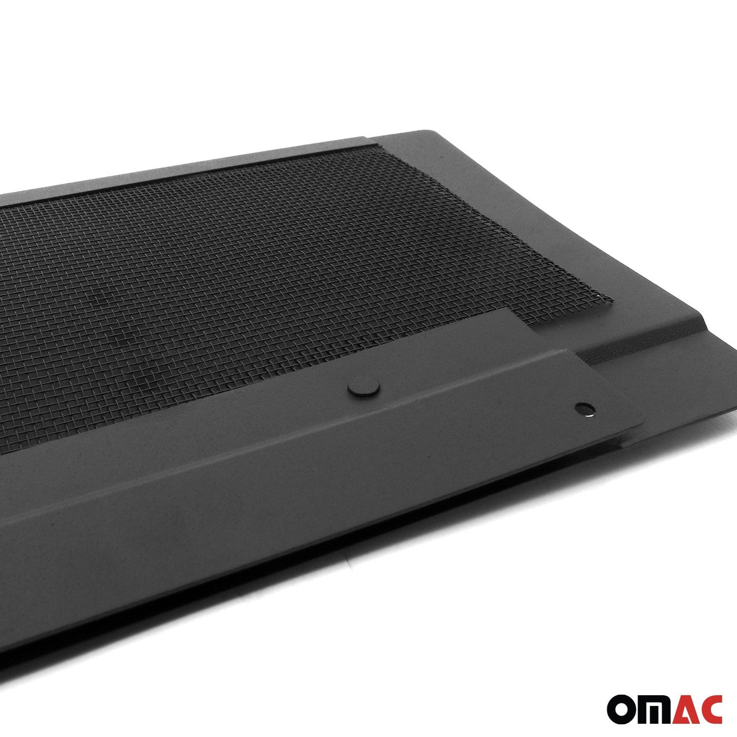 Lüftungsgitter Be & Entlüftung für Iveco Daily 2014-2025 Aluminium Schwarz 2tlg