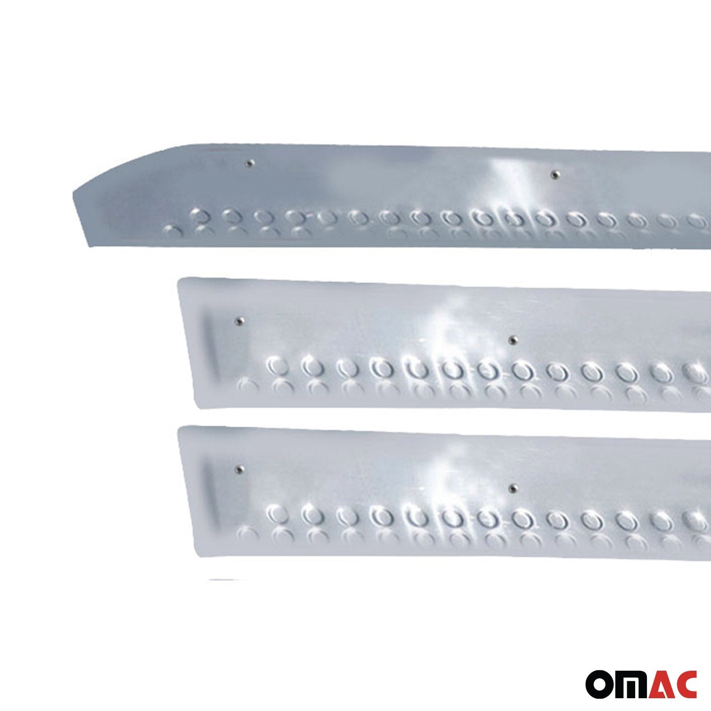 Protecții prag cromate pentru Mercedes Viano W639 2003-2014, oțel inoxidabil