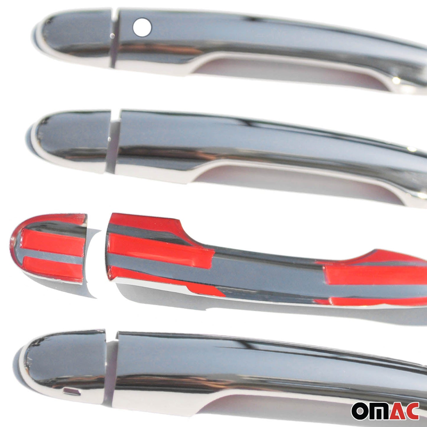 Türgriff Blende Chrom für Renault Laguna 2001-2007 4-Tür Edelstahl 8x