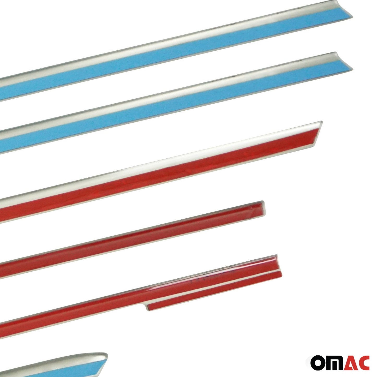 Fensterleisten Zierleisten für Mercedes Vito W447 2014-2025 Edelstahl Chrom 8tlg