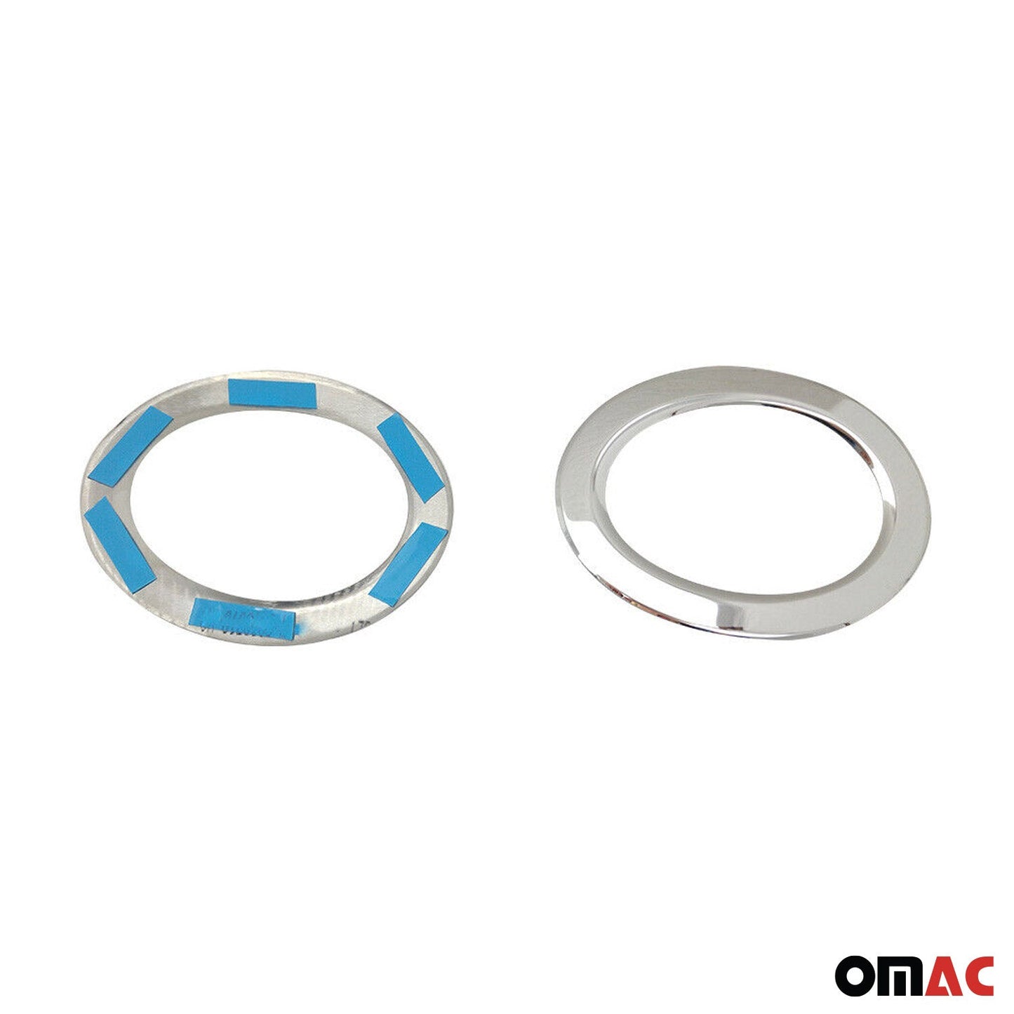 Nebelscheinwerfer Rahmen Umrandung für Renault Trafic 2014-2025 Edelstahl 2x