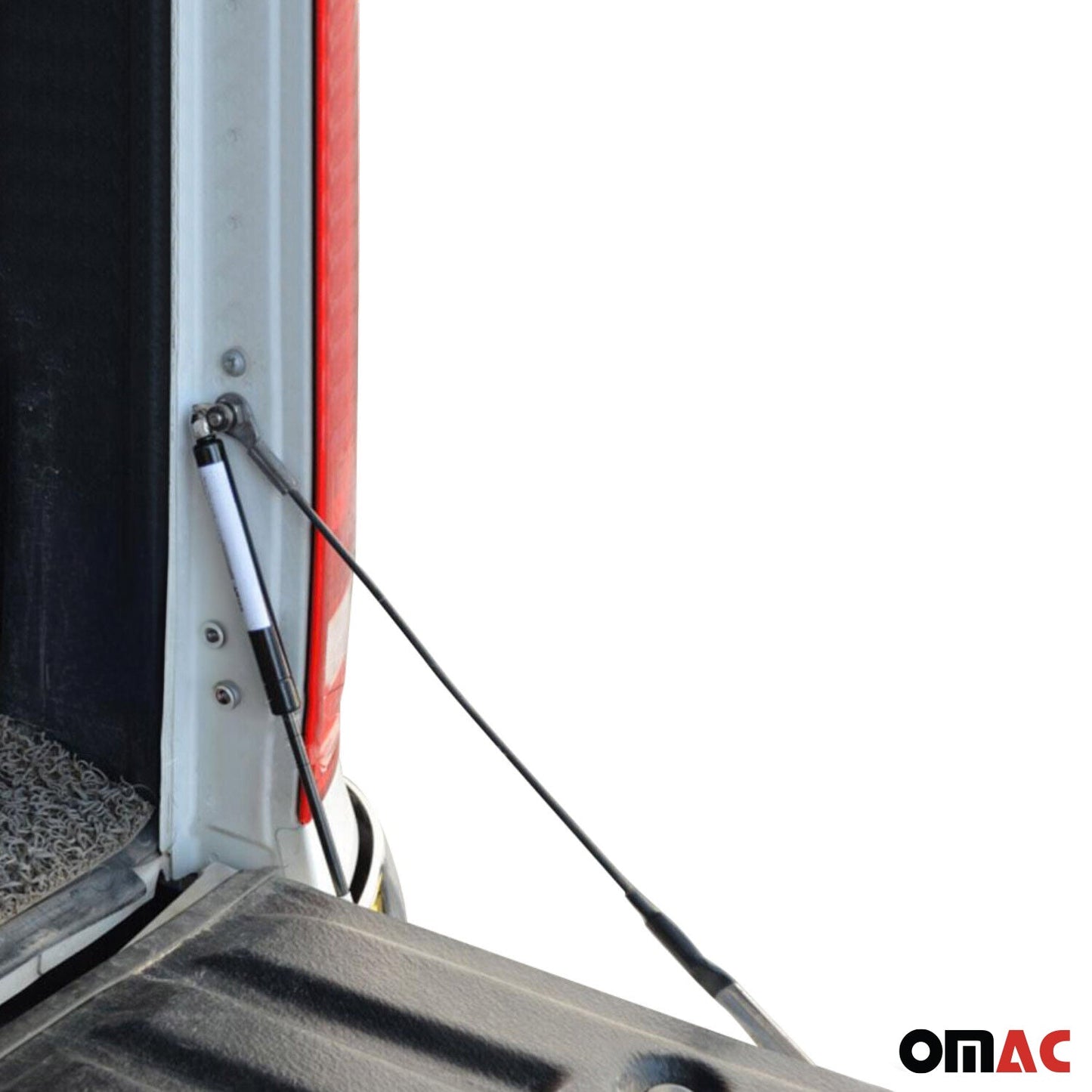 2x Amortizoare hayon cu arcuri pe gaz pentru Fiat Fullback 2016-2021 oțel