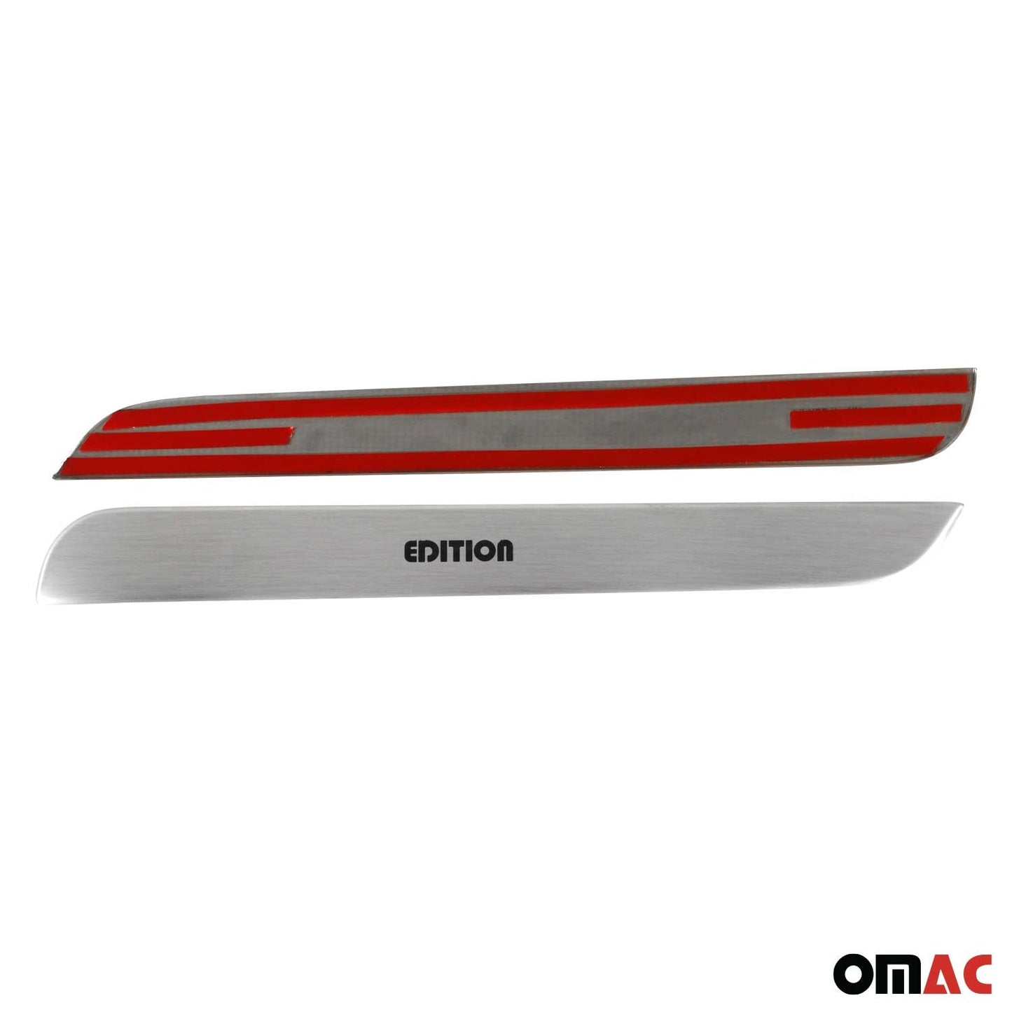 Ornamente prag uși pentru Opel Crossland X 2017-2025, oțel inoxidabil, 2 bucăți