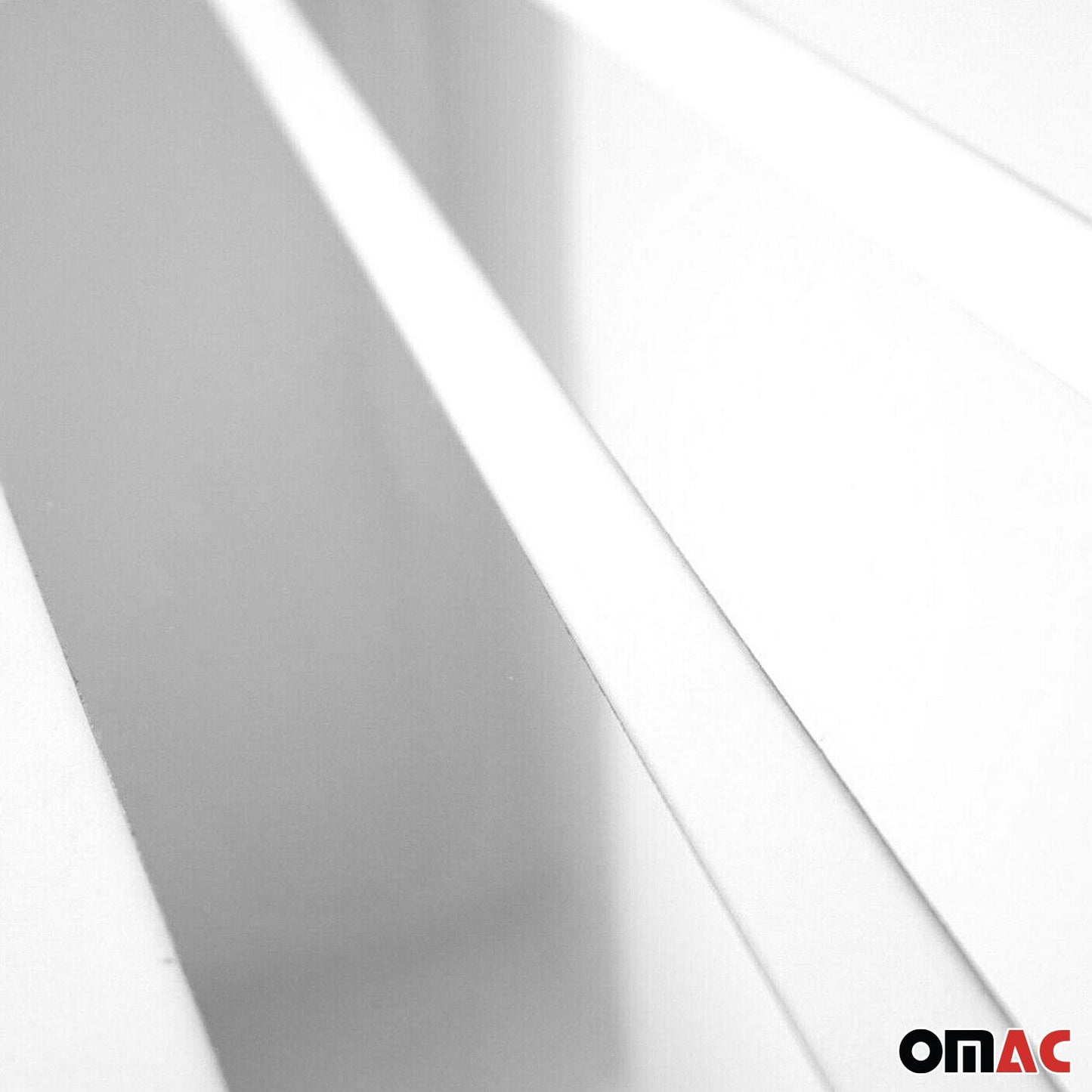 Ornamente stâlp B, stâlp C, stâlp ușă pentru BMW Seria 5 E61 2003-2010 Crom Argintiu 6x