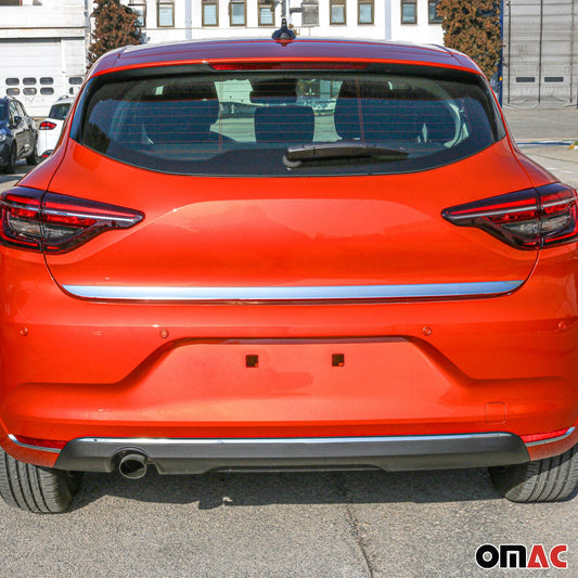 Kofferraumleiste Heckleiste für Renault Clio 2019-2025 Untere Chrom Edelstahl