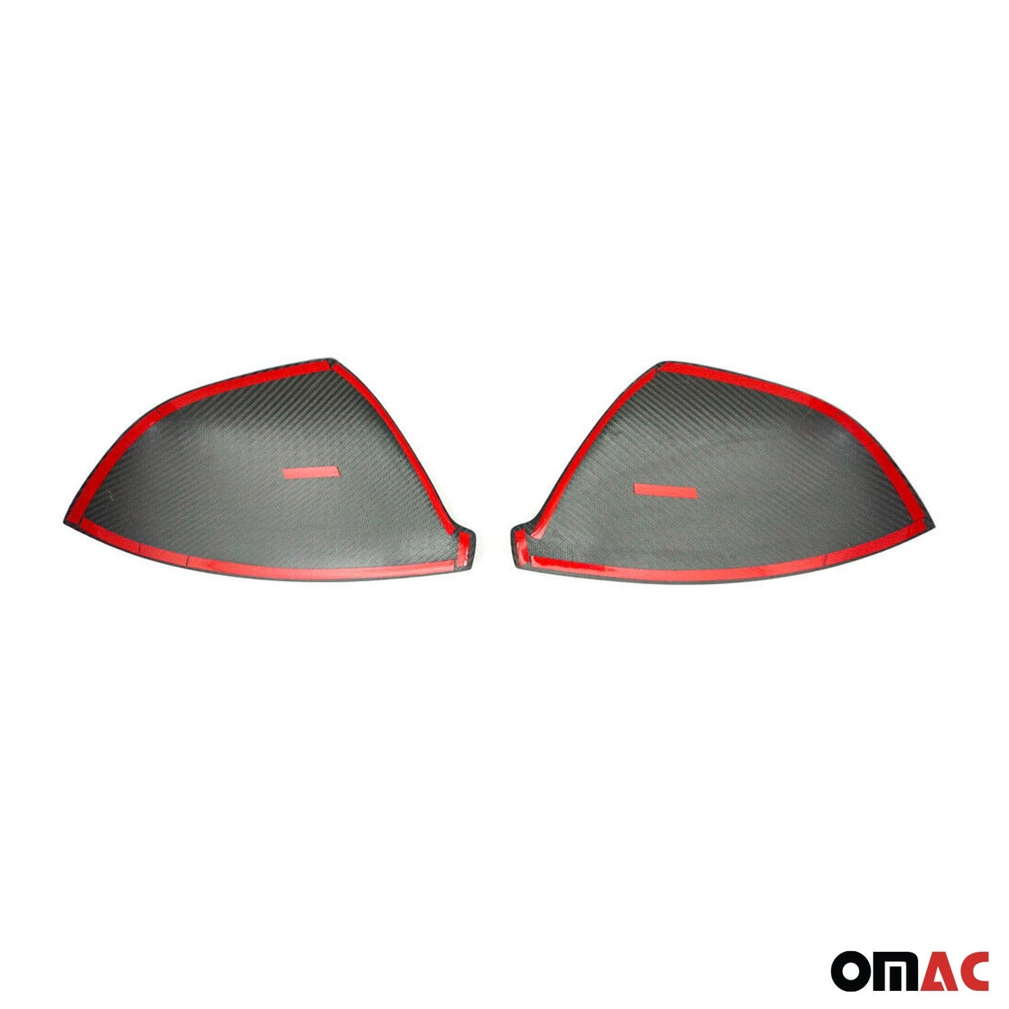 Capace oglinzi, capace oglinzi pentru VW Amarok 2010-2021, fibră de carbon, albastru/negru