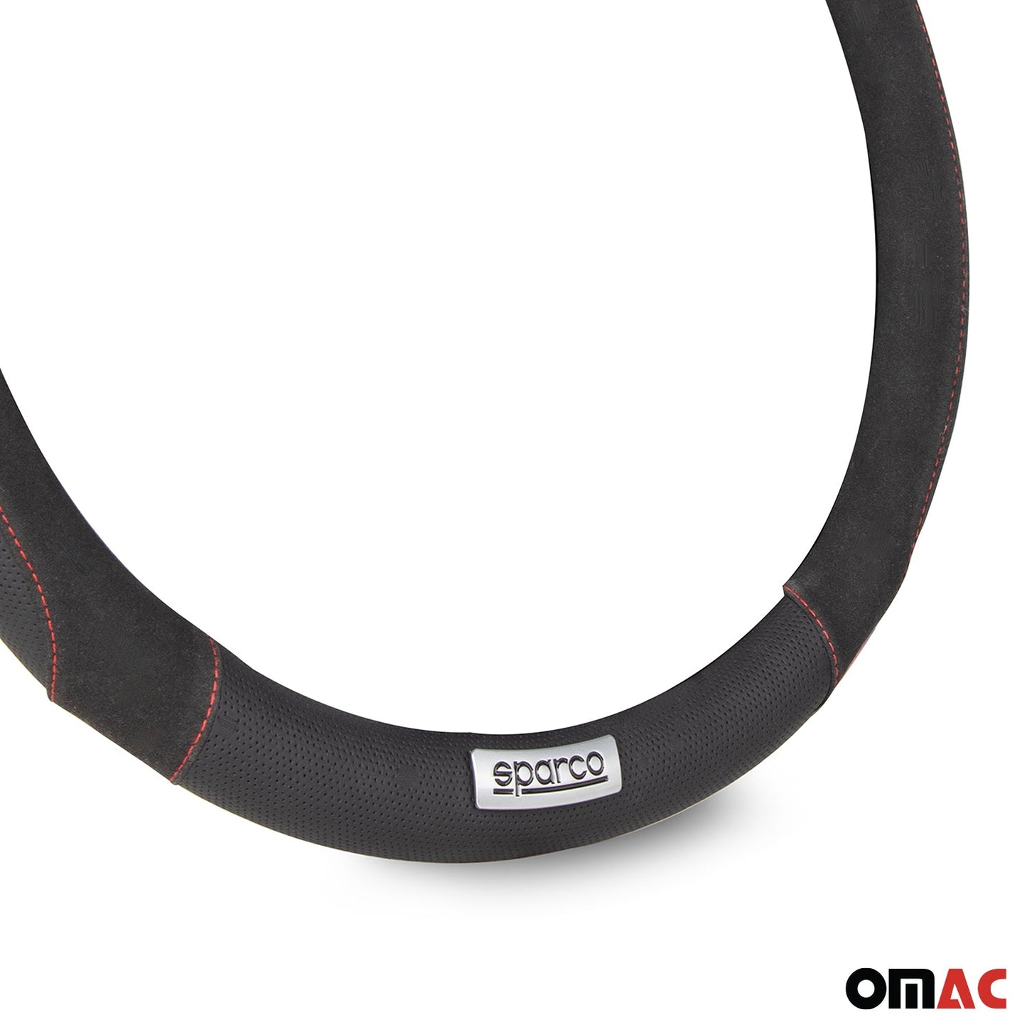 SPARCO Lenkradbezüge Lenkradschoner Lenkradschutz Schwarz Kunstleder Suede