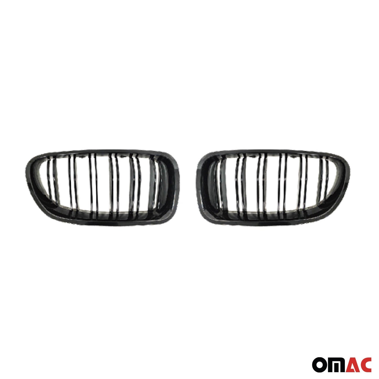 2010-2016 BMW 5er F10 M-Tech Nieren Grill Kühlergrill Schwarz Glanz