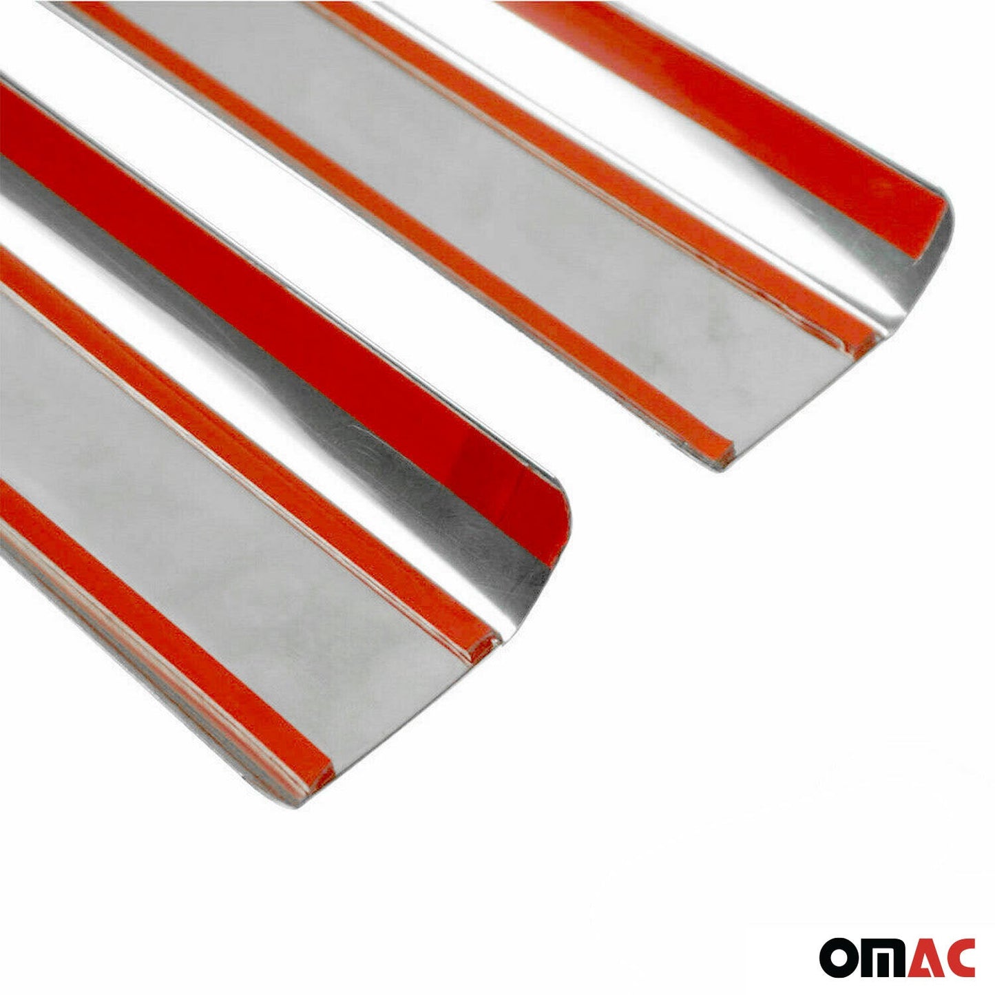 Ornamente prag uși pentru VW Tiguan 2007-2016, oțel inoxidabil, argintiu, 4x