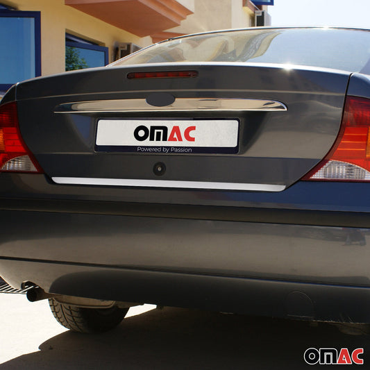 Bandă decorativă portbagaj, bandă decorativă spate pentru Ford Focus 1998-2005, partea inferioară din oțel inoxidabil cromat