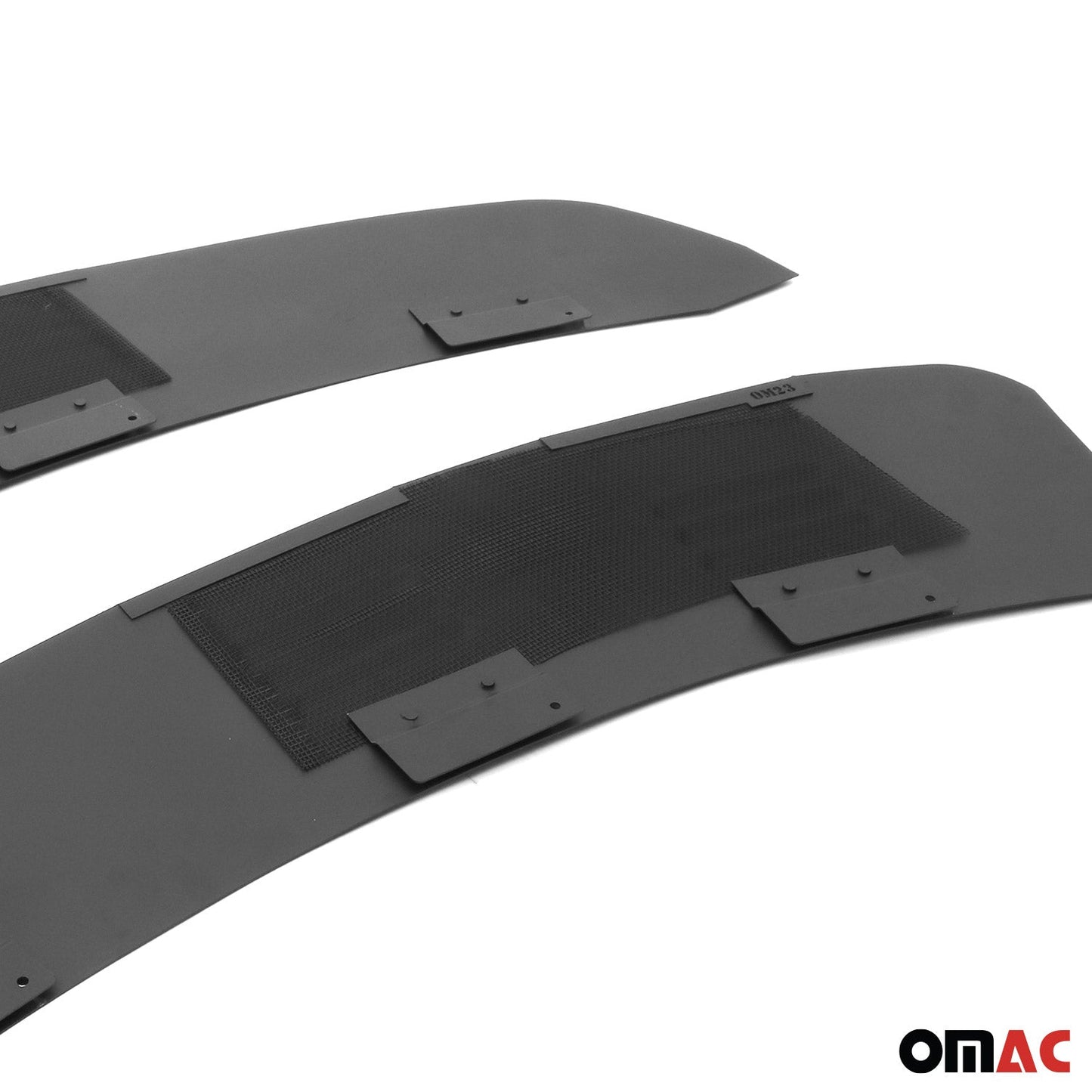 Kratka nawiewu do Citroena Nemo 2008-2016, aluminiowa, czarna, zestaw 2 szt.