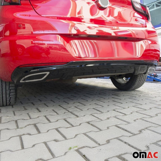 Șorț spate difuzor bara spate pentru Opel Astra K 2015-2019, grunduit, 1 bucată
