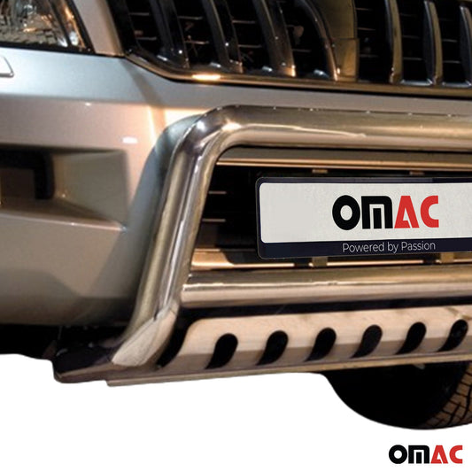 Frontbügelschutz Frontschutzbügel für Toyota Land Cruiser 120 2003-09 Grau ABE