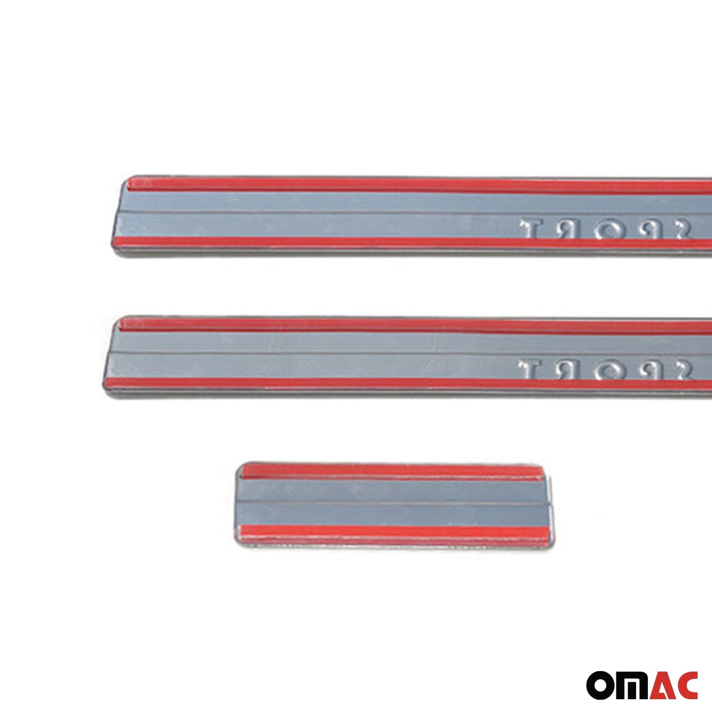 Ornamente prag uși pentru Ford B-Max 2012-2025, oțel inoxidabil, argintiu, set 4 piese