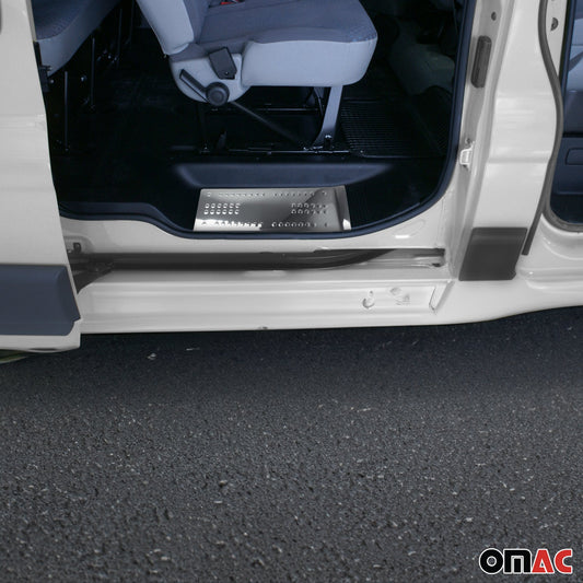 Einstiegsleisten Türschweller für Renault Trafic 2001-2014 Edelstahl Silber 2tlg