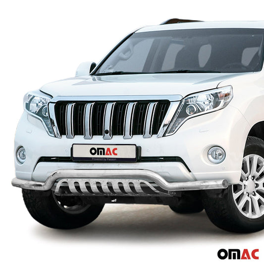 Frontbügelschutz Frontschutzbügel für Toyota Land Cruiser 150 2013-17 Grau ABE